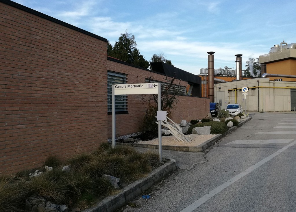 Ospedale di Udine camere mortuarie