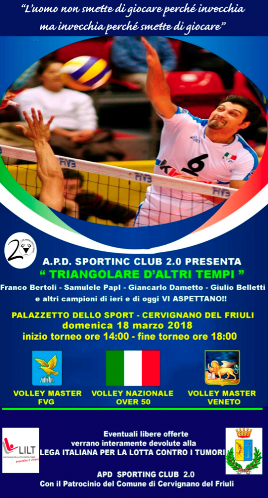 Torneo Volley Cervignano Master