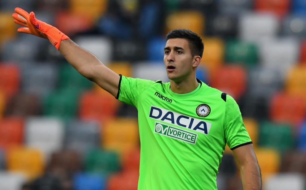 News Udinese, il post di Musso.