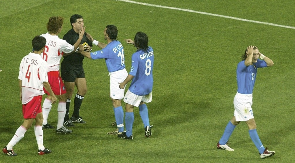 FUSSBALL: WM 2002 in JAPAN und KOREA, KOR - ITA 2:1 n.V.