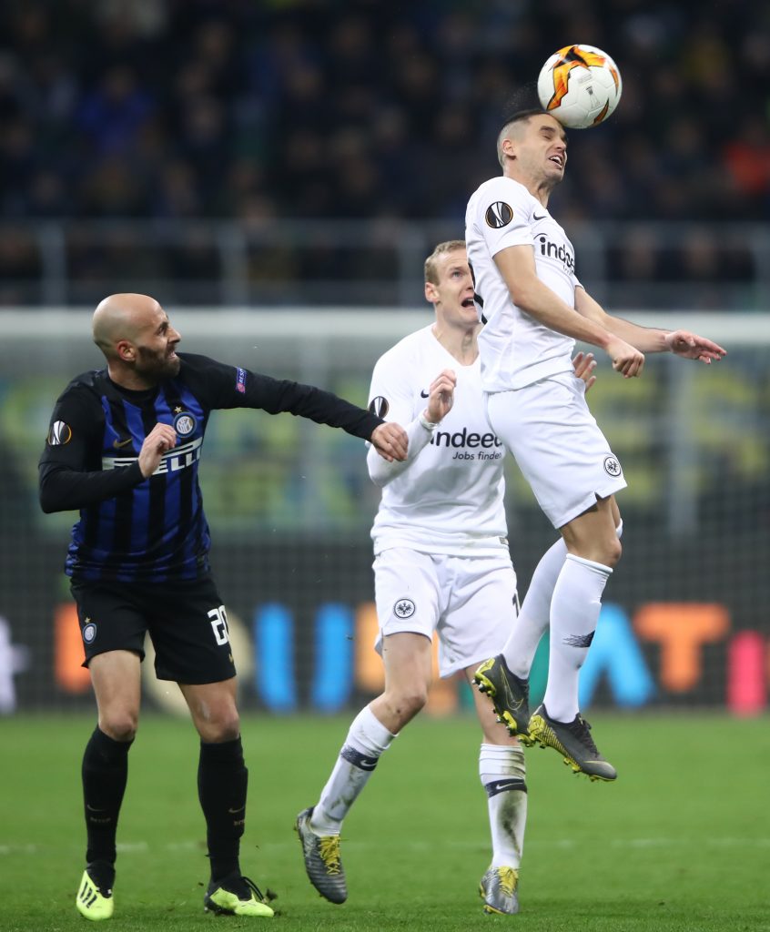 FC Internazionale v Eintracht Frankfurt - UEFA Europa League Round of 16: Second Leg
