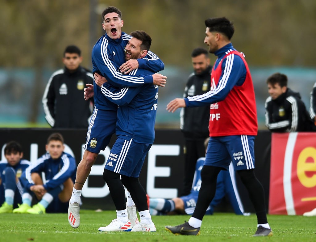 Argentina Training Session &amp; Press Conference