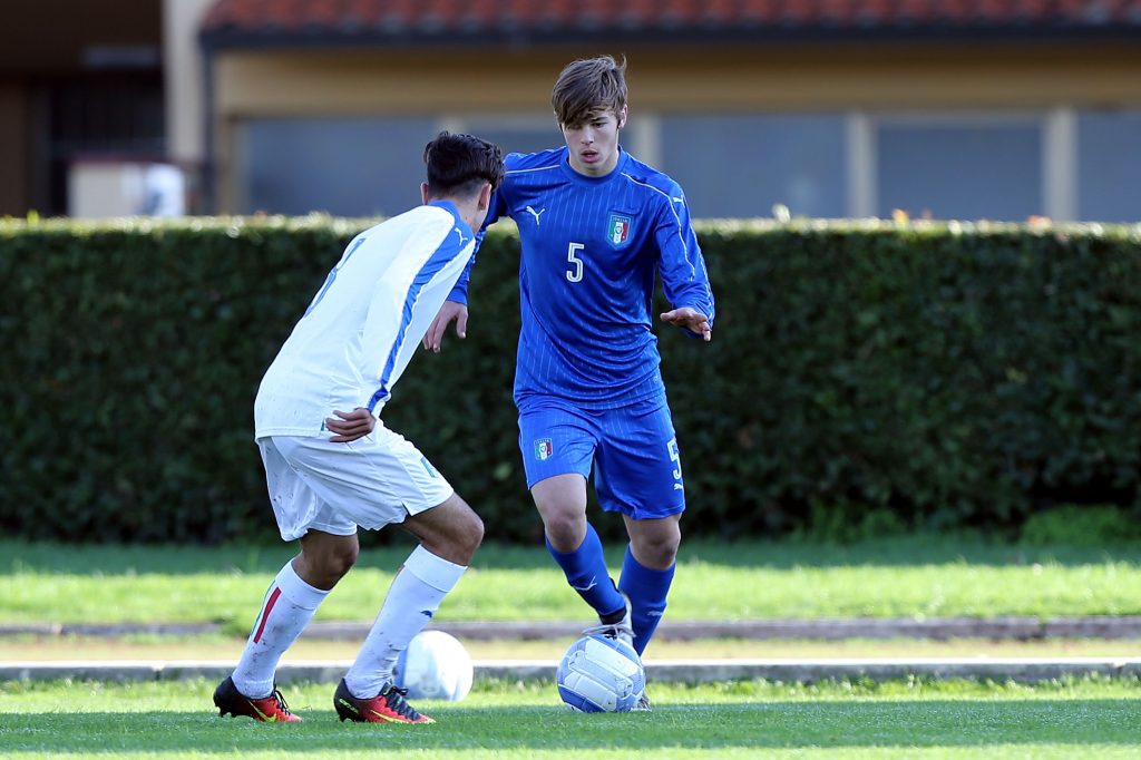 Federico Ermacora Italy U17 Stage In Coverciano - Day Two