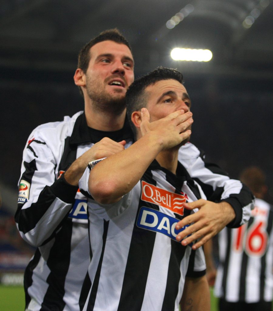 Udinese: capitano Antonio Di Natale
