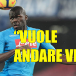 Napoli Calcio: "Koulibaly ha chiesto la cessione