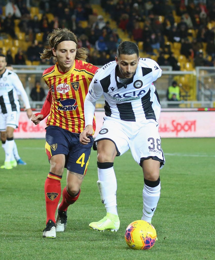US Lecce v Udinese Calcio - Serie A