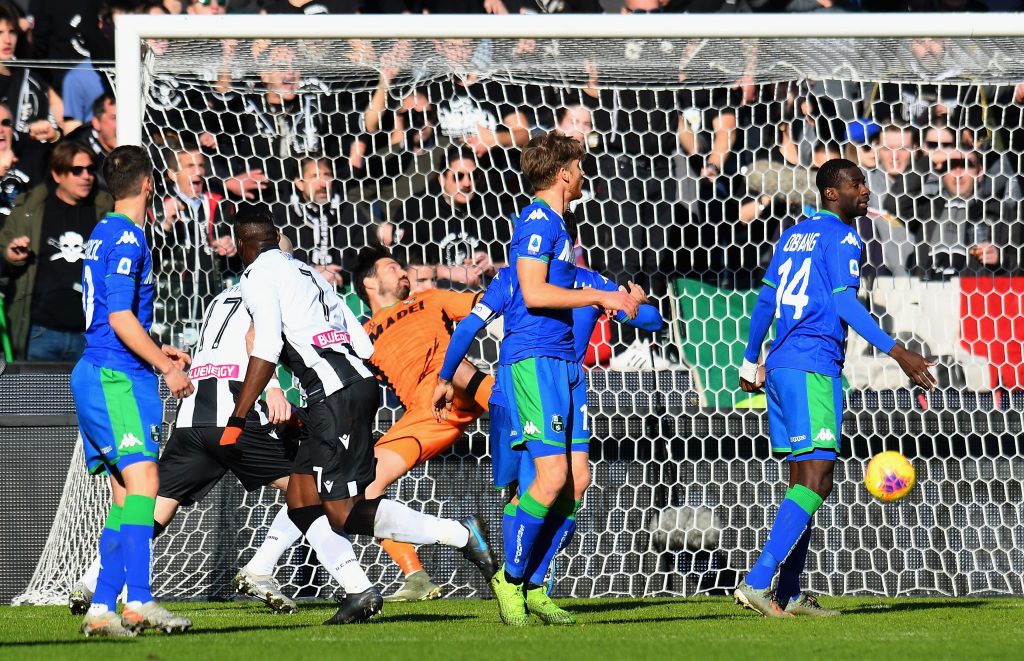 Udinese Calcio v US Sassuolo - Serie A