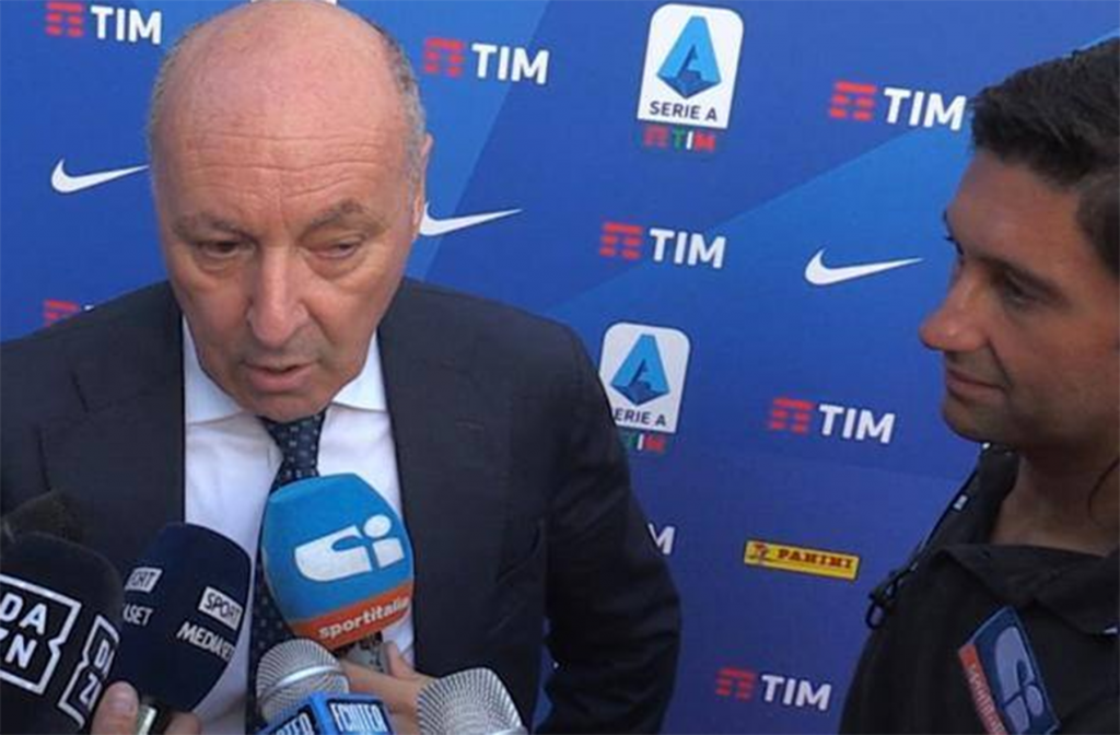Napoli Calcio - Mercato, annuncio di Marotta
