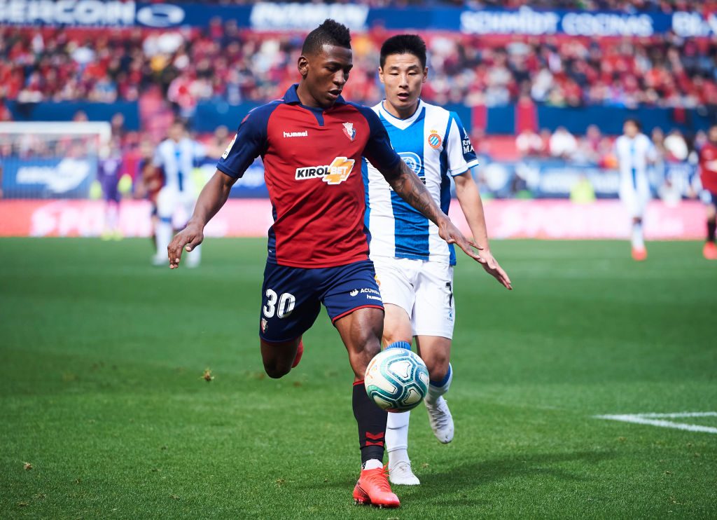 Pervis estupinan CA Osasuna v RCD Espanyol  - La Liga