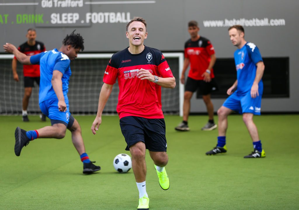 TalkTalk Celebrates Sponsorship of Salford City FC with Class of '92 Match