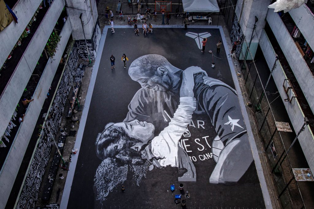 Filipinos Pays Tribute To Kobe Bryant In Valenzuela City