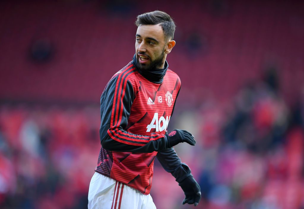 Fernandes Manchester United v Manchester City - Premier League