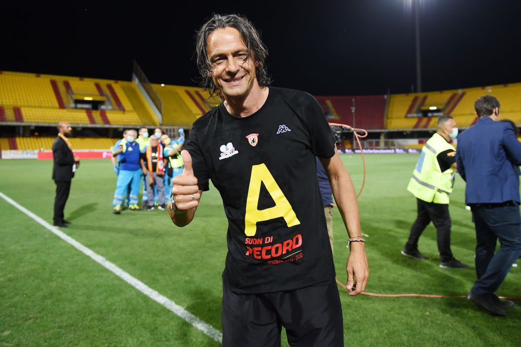 Inzaghi Benevento Calcio v SS Juve Stabia - Serie B