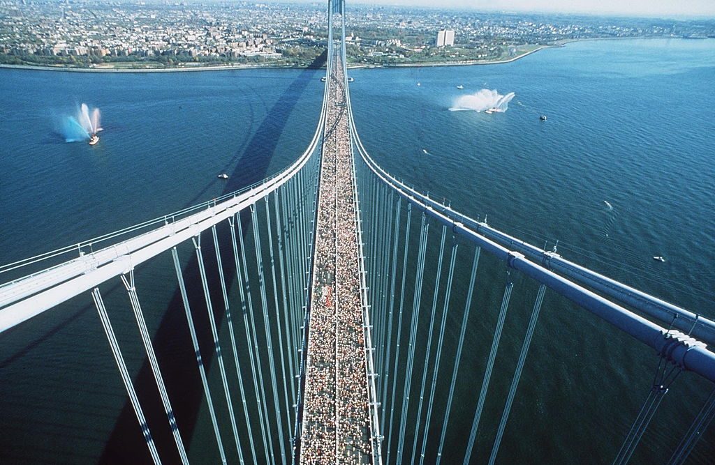 LEICHTATHLETIK - MARATHON : NEW YORK - MARATHON 1988