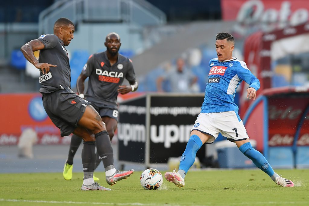 Napoli-Udinese della scorsa stagione