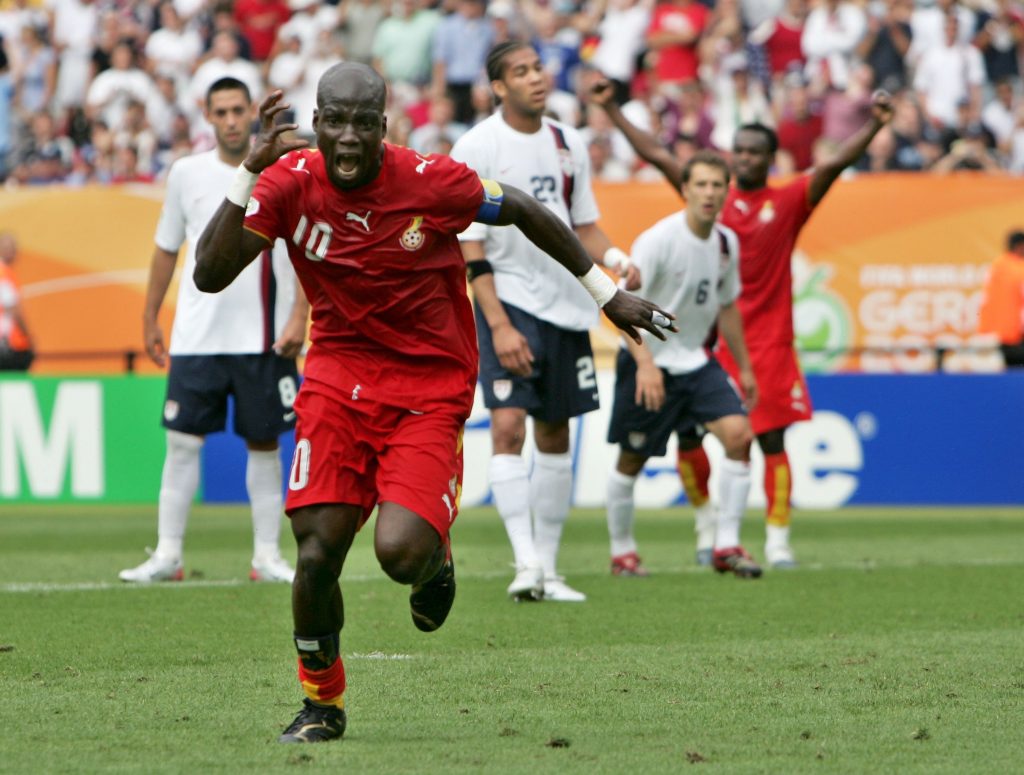 Appiah Group E Ghana v USA - World Cup 2006