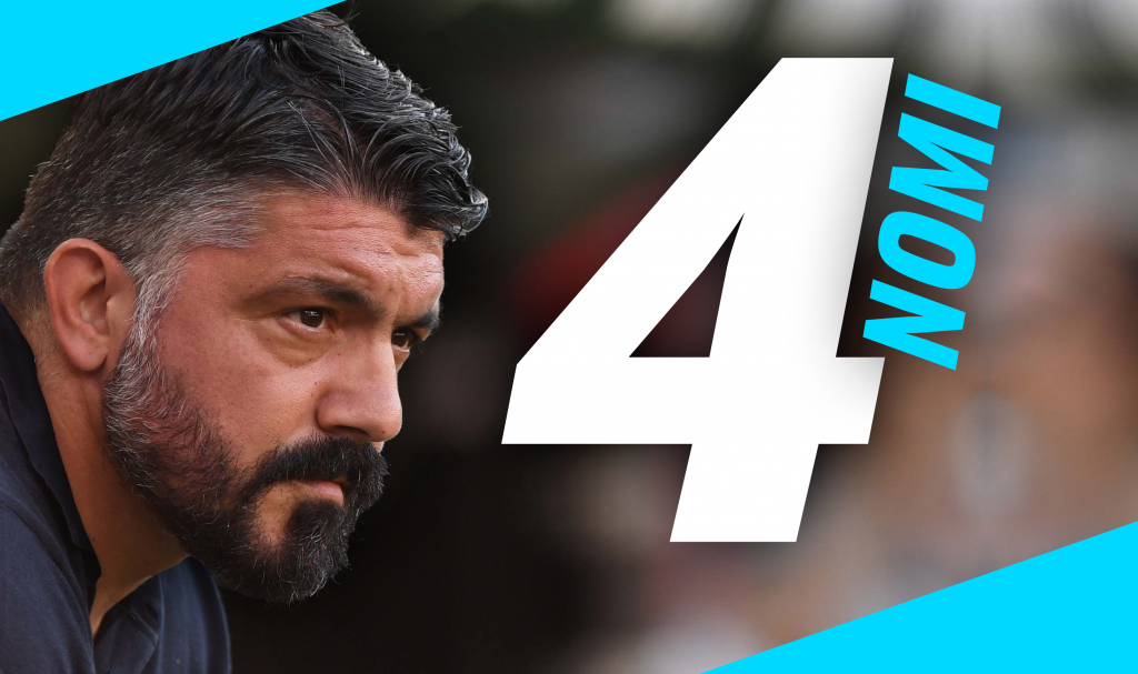Calciomercato Napoli, i 4 nomi di Gattuso