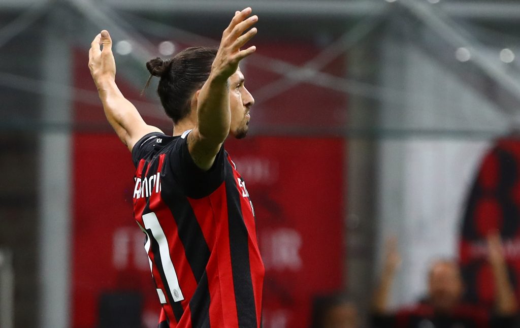 Ibra AC Milan v Cagliari Calcio - Serie A