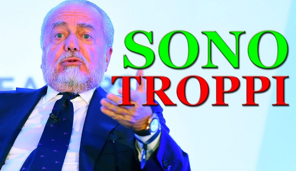 Calciomercato Napoli, ADL non ci sta