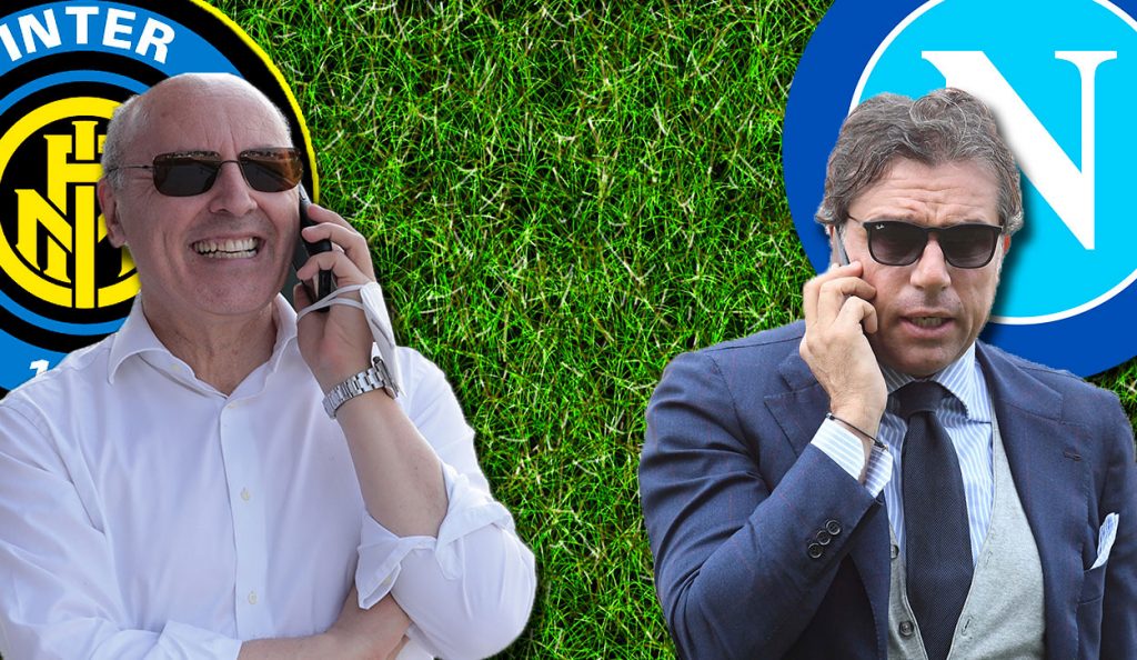 Calciomercato Napoli, affare in vista con i nerazzurri