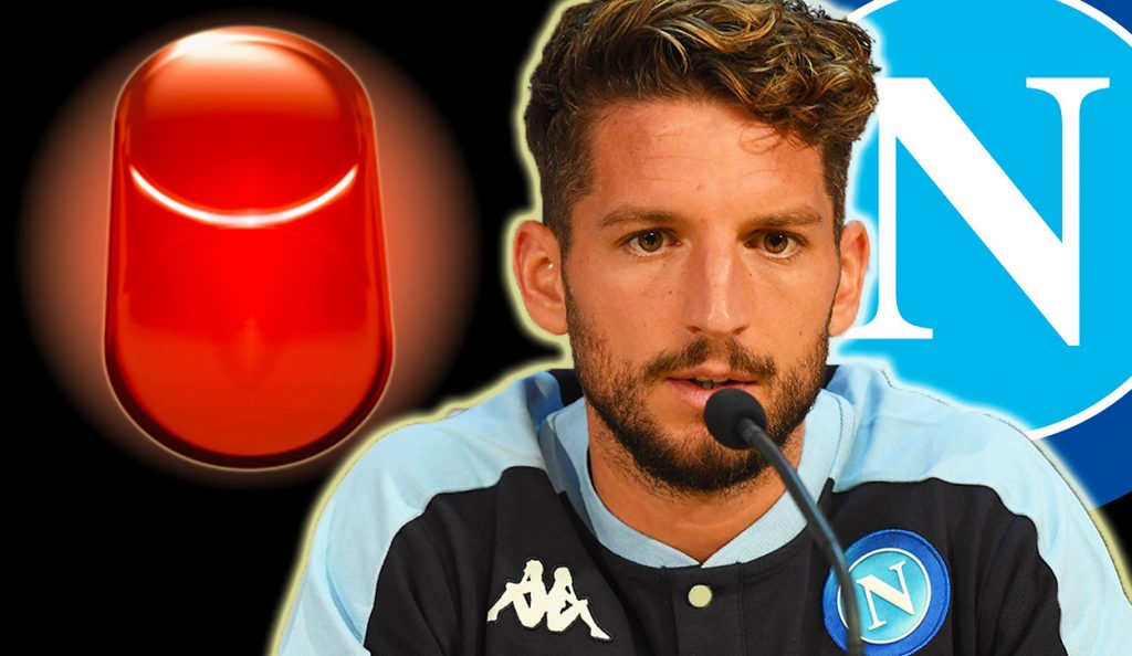 Napoli Calcio, Mertens lancia l'alllarme