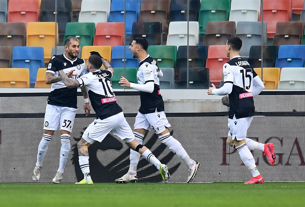 Gol Udinese - Atalanta