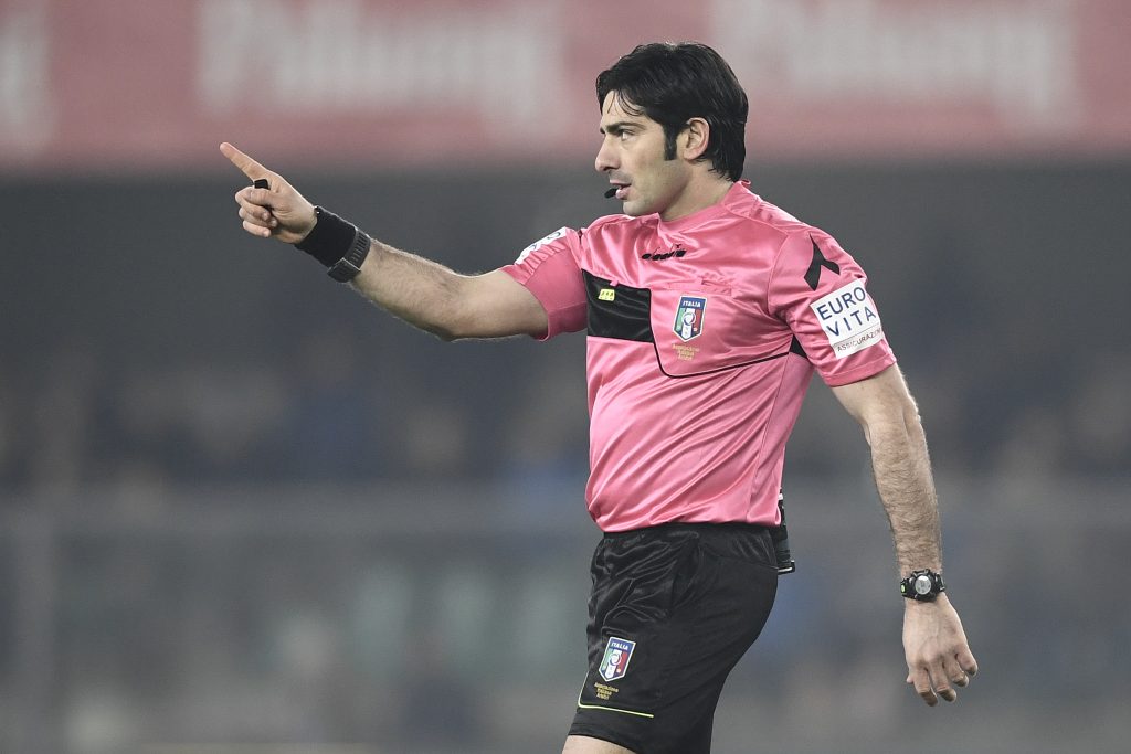 L'arbitro Fabio Maresca