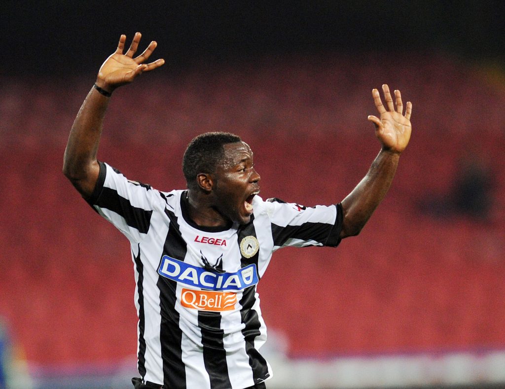 Asamoah, notizie Udinese