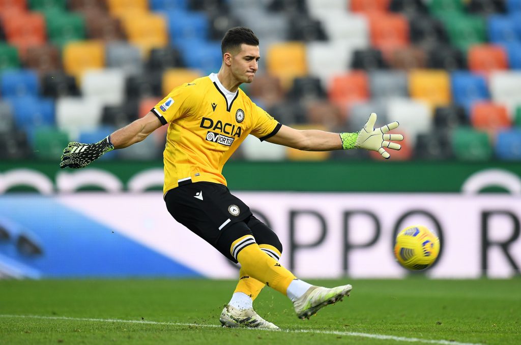 Juan Musso, portiere argentino classe '94 in forza all'Udinese