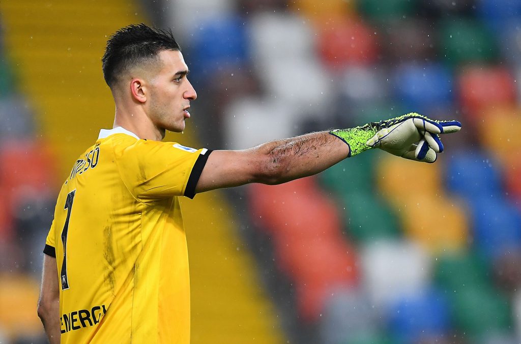 Juan Musso, portiere dell'Udinese