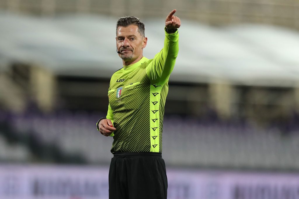 L'arbitro Piero Giacomelli della Sezione di Trieste