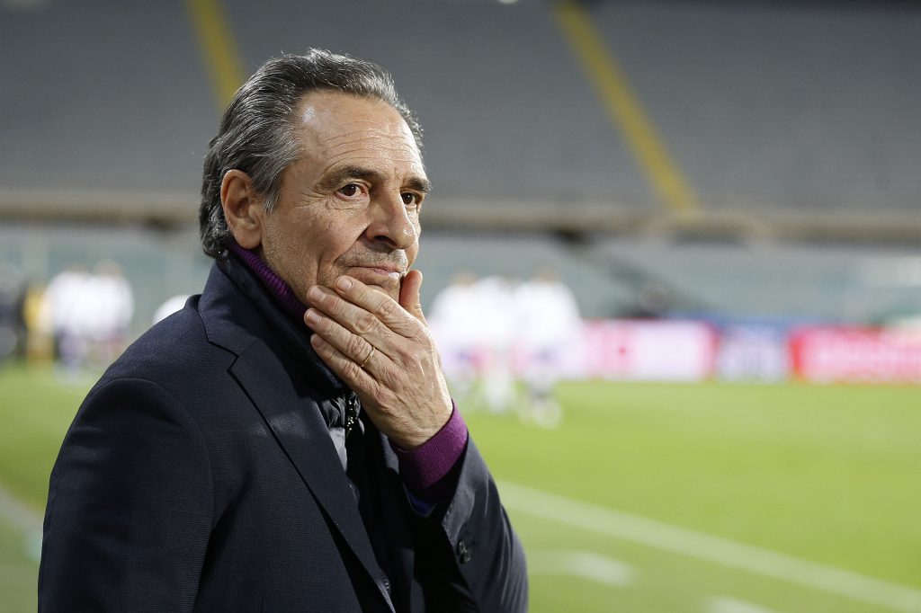 Cesare Prandelli, allenatore della Fiorentina