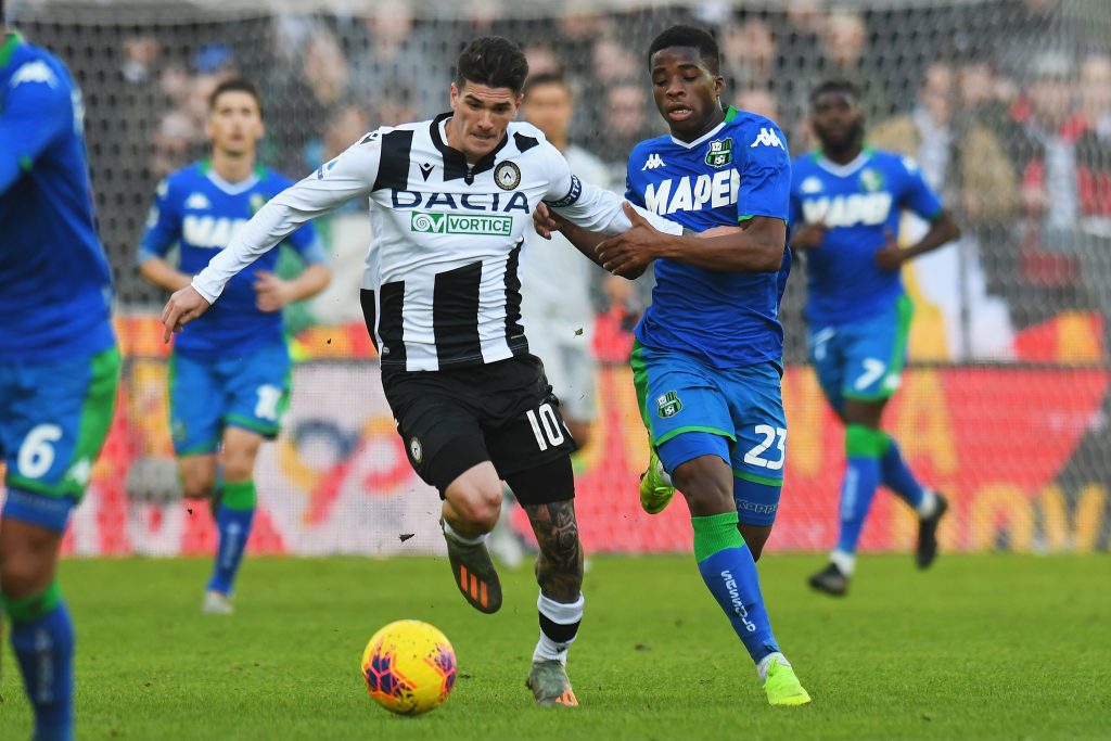 Udinese-Sassuolo, i precedenti