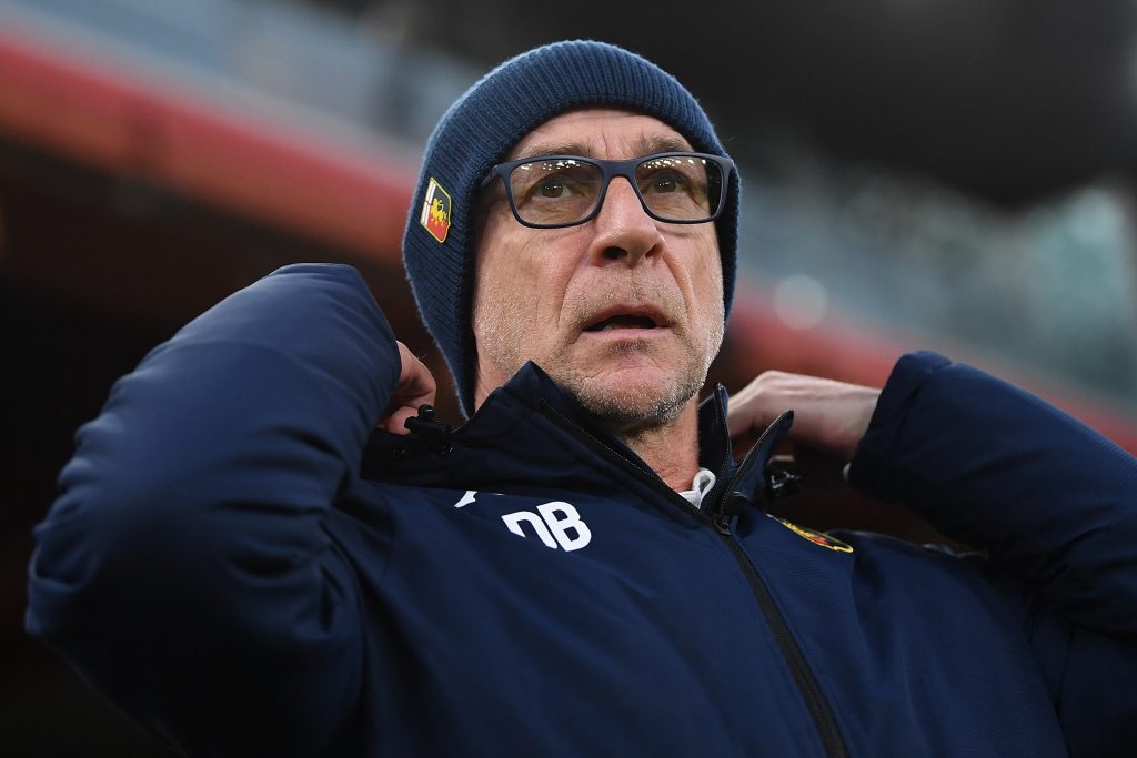 Davide Ballardini, allenatore del Genoa