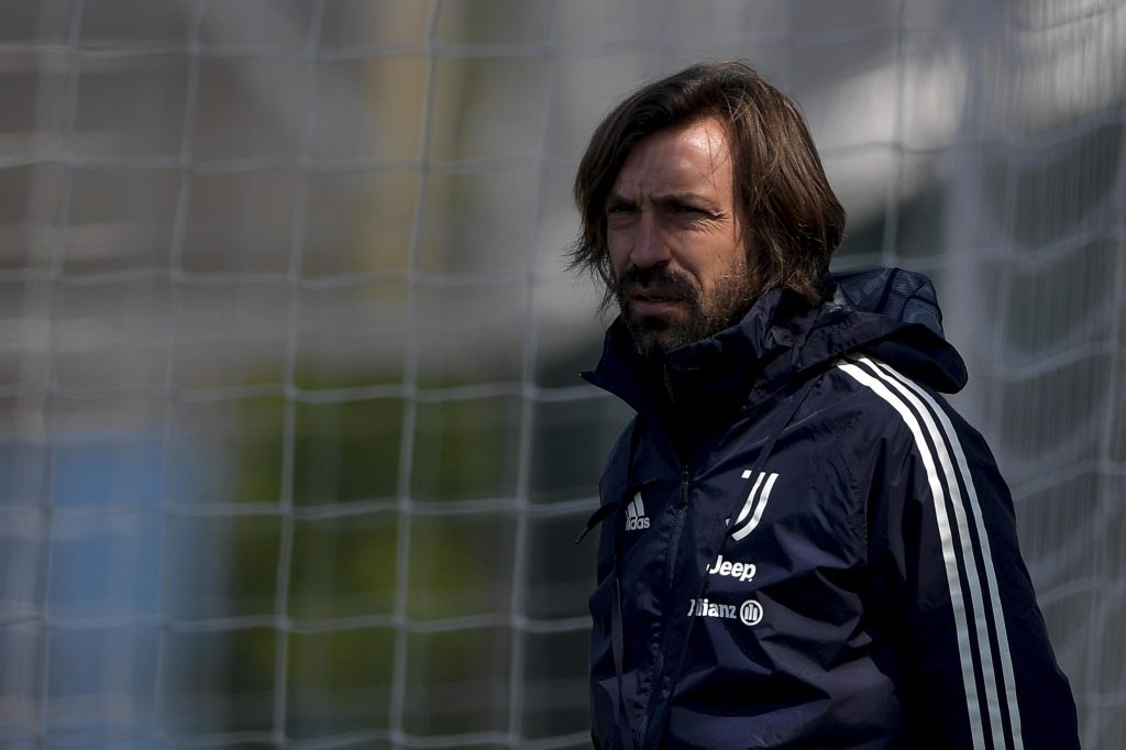 Andrea Pirlo, allenatore della Juventus