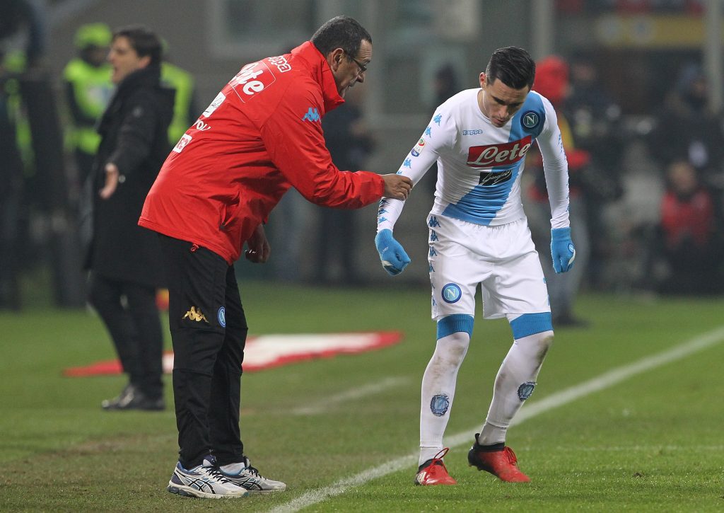 Sarri e Callejon