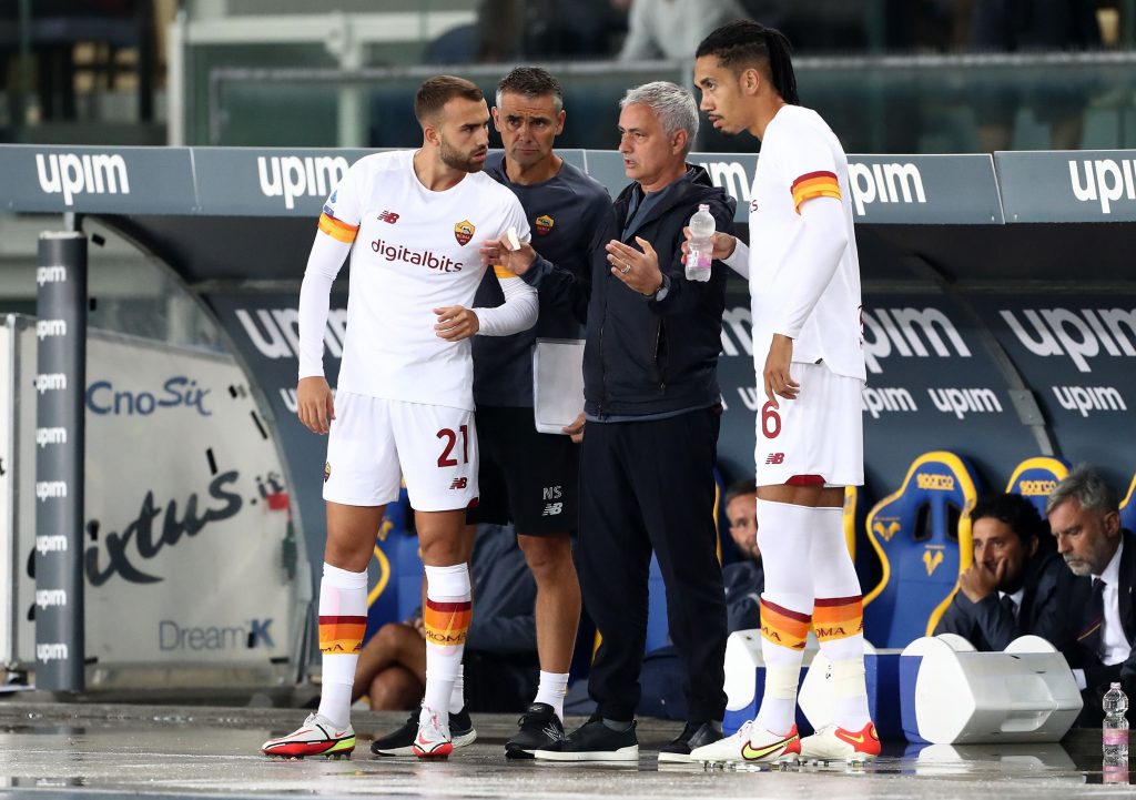 Mourinho, Smalling e Mayoral
