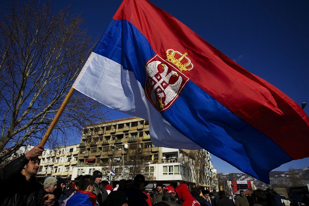 Bandiera Serbia