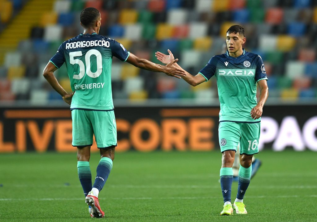 Rodrigo Becao e Nahuel Molina