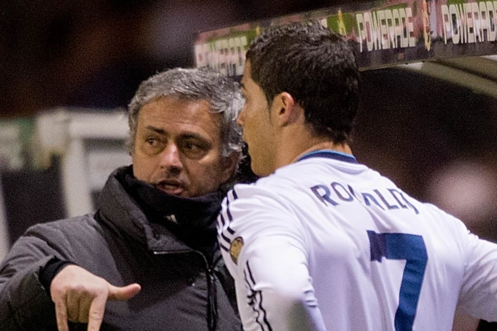 Mourinho e Ronaldo