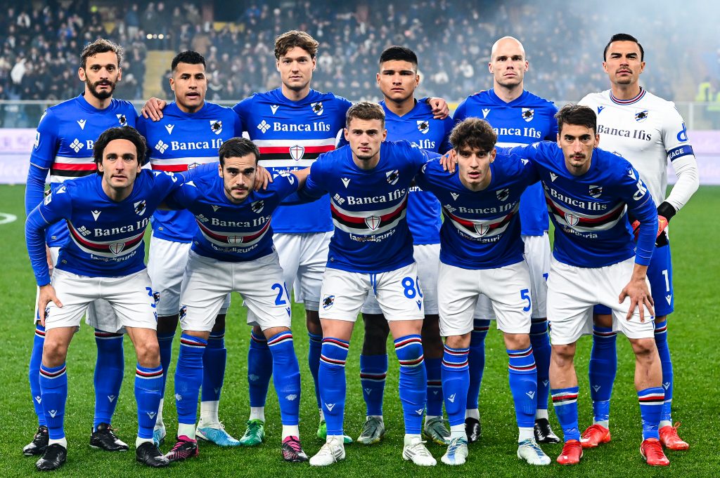 Formazione Sampdoria