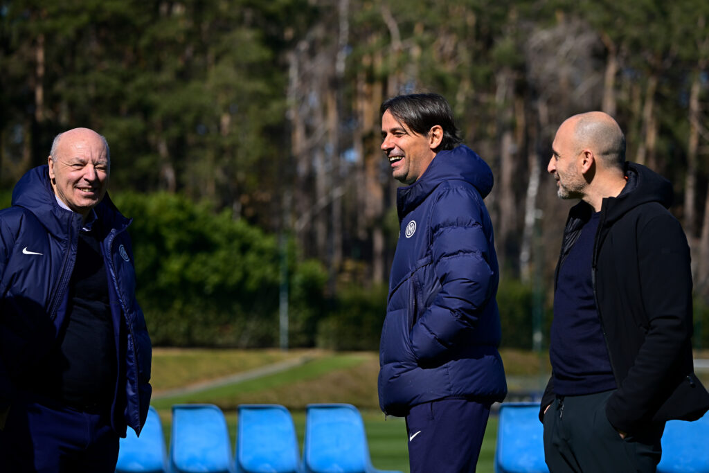 Inzaghi, Marotta e Ausilio