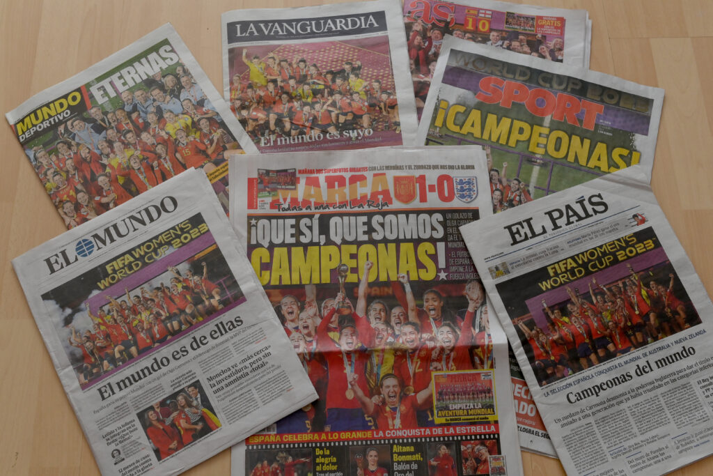 Spain Take Part In The FIFA Women's World Cup 2023 Winner's Victory Parade