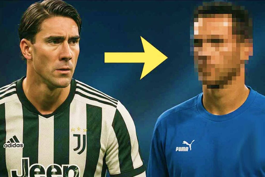 Juventus, possibile scambio di calciomercato con Vlahovic.