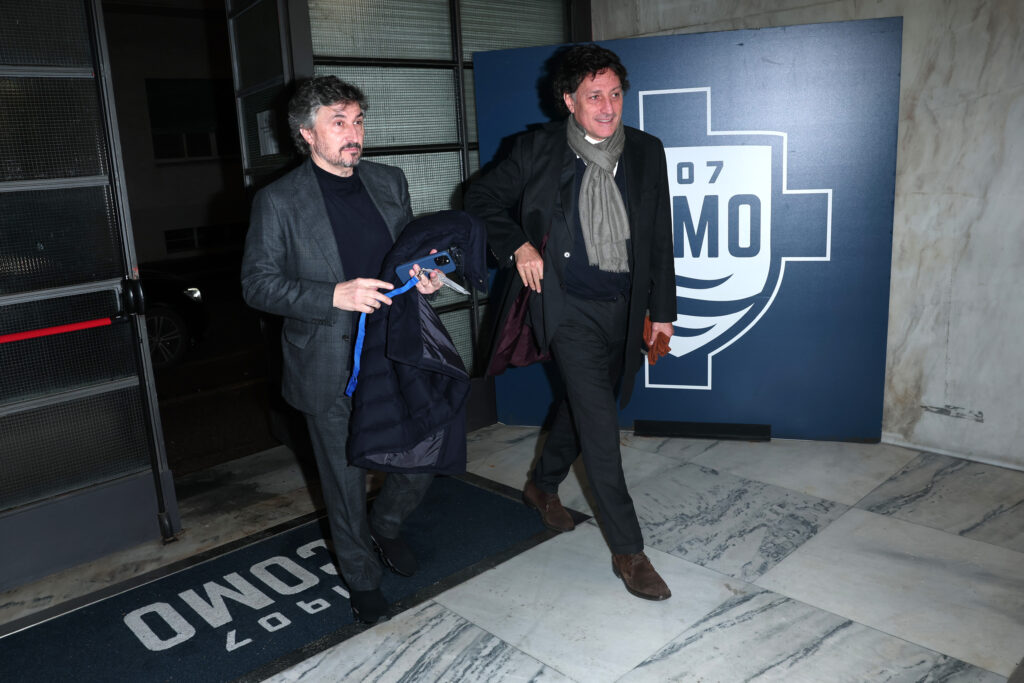Celebrities Sightings At Como 1907 Vs Udinese Football Match